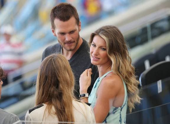 Tom Brady and Gisele Bundchen prepare for the World Cup finals in Rio De Janeiro 122628, Tom Brady and Gisele Bundchen prepare for the World Cup finals in Rio De Janeiro. The power couple smiled as they waited for the Germany vs. Argentina game. Rio De Janeiro, Brazil - Sunday July 13, 2014. FRANCE OUT, Credit:PacificCoastNews Avalon France, Paris  Copyright: xPacificCoastNewsx xAvalonx 0530867426