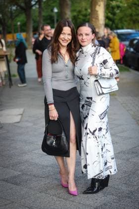 Die DEUTSCHE FILMAKADEMIE lädt zum Nominiertenabend des DEUTSCHEN FILMPREISES 2024 Jasna Fritzi Bauer und Hannah Herzsprung Die DEUTSCHE FILMAKADEMIE lädt zum Nominiertenabend des DEUTSCHEN FILMPREISES 2024 in die BAR BRASS in Berlin Copyright: xEventpressxFuhrx