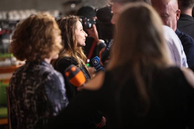 Die DEUTSCHE FILMAKADEMIE lädt zum Nominiertenabend des DEUTSCHEN FILMPREISES 2024 Barbara Philipp im TV Interview Die DEUTSCHE FILMAKADEMIE lädt zum Nominiertenabend des DEUTSCHEN FILMPREISES 2024 in die BAR BRASS in Berlin Copyright: xEventpressxFuhrx