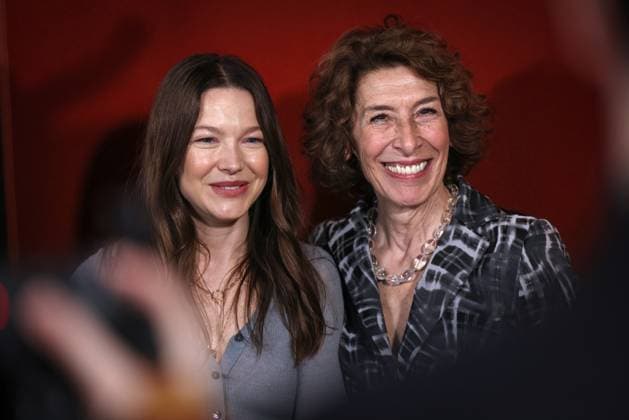 Die DEUTSCHE FILMAKADEMIE lädt zum Nominiertenabend des DEUTSCHEN FILMPREISES 2024 Hannah Herzsprung und Adele Neuhauser Die DEUTSCHE FILMAKADEMIE lädt zum Nominiertenabend des DEUTSCHEN FILMPREISES 2024 in die BAR BRASS in Berlin Copyright: xEventpressxFuhrx