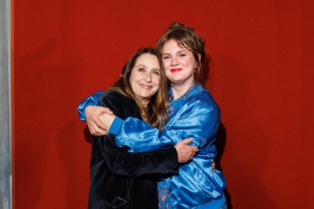 Die DEUTSCHE FILMAKADEMIE lädt zum Nominiertenabend des DEUTSCHEN FILMPREISES 2024 Alina Stiegler und Barbara Philipp beim Lola Nominiertenabend des Deutschen Filmpreises 2024 in der Bar Brass am 13.04.2024 in Berlin. Copyright: xEventpressxKochanx