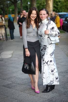 Die DEUTSCHE FILMAKADEMIE lädt zum Nominiertenabend des DEUTSCHEN FILMPREISES 2024 Jasna Fritzi Bauer und Hannah Herzsprung Die DEUTSCHE FILMAKADEMIE lädt zum Nominiertenabend des DEUTSCHEN FILMPREISES 2024 in die BAR BRASS in Berlin Copyright: xEventpressxFuhrx