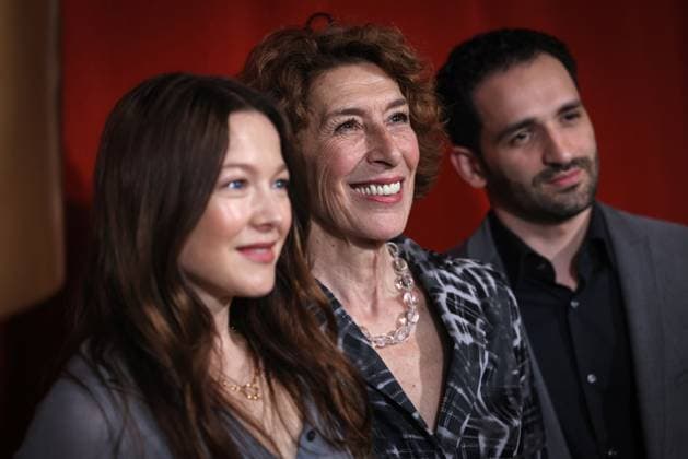 Die DEUTSCHE FILMAKADEMIE lädt zum Nominiertenabend des DEUTSCHEN FILMPREISES 2024 Hannah Herzsprung und Adele Neuhauser und Hassan Akkouch Die DEUTSCHE FILMAKADEMIE lädt zum Nominiertenabend des DEUTSCHEN FILMPREISES 2024 in die BAR BRASS in Berlin Copyright: xEventpressxFuhrx