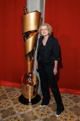 Die DEUTSCHE FILMAKADEMIE lädt zum Nominiertenabend des DEUTSCHEN FILMPREISES 2024 Tanja Hausner beim Lola Nominiertenabend des Deutschen Filmpreises 2024 in der Bar Brass am 13.04.2024 in Berlin. Copyright: xEventpressxKochanx