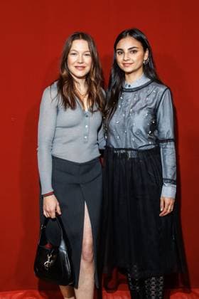 Die DEUTSCHE FILMAKADEMIE lädt zum Nominiertenabend des DEUTSCHEN FILMPREISES 2024 Hannah Herzsprung und Bayan Layla beim Lola Nominiertenabend des Deutschen Filmpreises 2024 in der Bar Brass am 13.04.2024 in Berlin. Copyright: xEventpressxKochanx