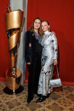 Die DEUTSCHE FILMAKADEMIE lädt zum Nominiertenabend des DEUTSCHEN FILMPREISES 2024 Barbara Philipp und Jasna Fritzi Bauer beim Lola Nominiertenabend des Deutschen Filmpreises 2024 in der Bar Brass am 13.04.2024 in Berlin. Copyright: xEventpressxKochanx