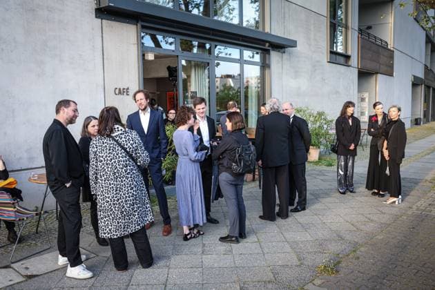 Die DEUTSCHE FILMAKADEMIE lädt zum Nominiertenabend des DEUTSCHEN FILMPREISES 2024 Übersicht Feature Gäste Aussenansicht Die DEUTSCHE FILMAKADEMIE lädt zum Nominiertenabend des DEUTSCHEN FILMPREISES 2024 in die BAR BRASS in Berlin Copyright: xEventpressxFuhrx