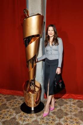 Die DEUTSCHE FILMAKADEMIE lädt zum Nominiertenabend des DEUTSCHEN FILMPREISES 2024 Hannah Herzsprung beim Lola Nominiertenabend des Deutschen Filmpreises 2024 in der Bar Brass am 13.04.2024 in Berlin. Copyright: xEventpressxKochanx