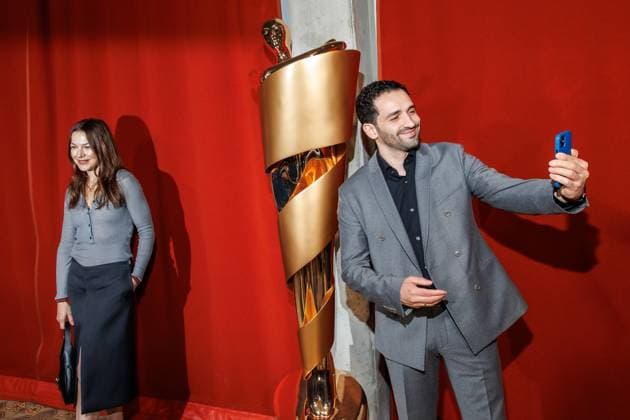 Die DEUTSCHE FILMAKADEMIE lädt zum Nominiertenabend des DEUTSCHEN FILMPREISES 2024 Hannah Herzsprung und Hassan Akkouch beim Lola Nominiertenabend des Deutschen Filmpreises 2024 in der Bar Brass am 13.04.2024 in Berlin. Copyright: xEventpressxKochanx