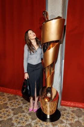 Die DEUTSCHE FILMAKADEMIE lädt zum Nominiertenabend des DEUTSCHEN FILMPREISES 2024 Hannah Herzsprung beim Lola Nominiertenabend des Deutschen Filmpreises 2024 in der Bar Brass am 13.04.2024 in Berlin. Copyright: xEventpressxKochanx