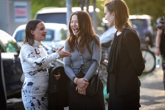 Die DEUTSCHE FILMAKADEMIE lädt zum Nominiertenabend des DEUTSCHEN FILMPREISES 2024 Jasna Fritzi Bauer und Hannah Herzsprung Die DEUTSCHE FILMAKADEMIE lädt zum Nominiertenabend des DEUTSCHEN FILMPREISES 2024 in die BAR BRASS in Berlin Copyright: xEventpressxFuhrx