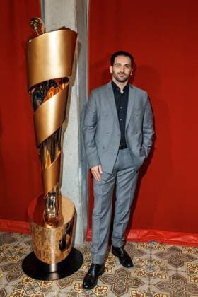Die DEUTSCHE FILMAKADEMIE lädt zum Nominiertenabend des DEUTSCHEN FILMPREISES 2024 Hassan Akkouch beim Lola Nominiertenabend des Deutschen Filmpreises 2024 in der Bar Brass am 13.04.2024 in Berlin. Copyright: xEventpressxKochanx