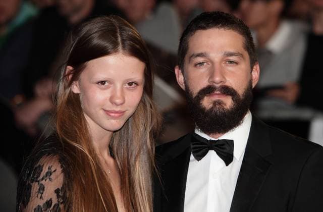 Shia LaBeouf and Mia Goth attend the Fury Closing Night Gala at Odeon Leicester Square in London, England 127880, Shia LaBeouf and Mia Goth attend the Fury Closing Night Gala at Odeon Leicester Square in London, England. London, United Kingdom - Sunday October 19, 2014., Credit:Kirwin, PacificCoastNews.com Avalon United Kingdom, London  Copyright: xKirwin,xPacificCoastNews.comx xAvalonx 0531046169