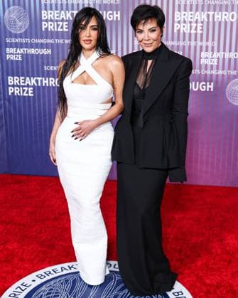 10th Annual Breakthrough Prize Ceremony - LA Kim Kardashian and mother Kris Jenner arrive at the 10th Annual Breakthrough Prize Ceremony held at the Academy Museum of Motion Pictures on April 13, 2024 in Los Angeles, CA, USA. Photo by Xavier Collin Image Press Agency ABACAPRESS.COM Los Angeles CA United States  Copyright: xCollinxXavier ImagexPressxAgencyxABACAx