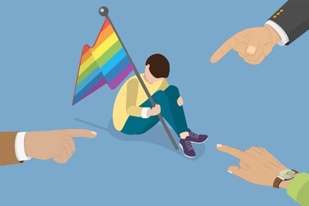 3D Isometric Flat Conceptual Illustration of Homophobia, LGBTQ Rights, Social intolerance<br>3D Isometric Flat Conceptual Illustration of Homophobia, LGBTQ Rights, Social intolerance 3D Isometric Flat Conceptual Illustration of Homophobia, LGBTQ Rights, Social intolerance 3D Isometric Flat Conceptual Illustration of Homophobia, LGBTQ Rights, Social intolerance Copyright: xZoonar.com AnastasiiaxTorianykx 21312113