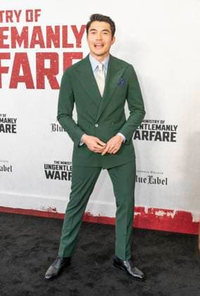 April 15, 2024, New York, New York, United States: Henry Golding attends premiere of The Ministry Of Ungentlemanly Warfare at AMC Lincoln Square in New York on April 15, 2024. New York United States - ZUMAr339 20240415_znp_r339_036 Copyright: xLevxRadinx
