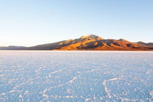 Creative Highlights World A scenic view of Cerro Tunupa view of Salar de Uyuni in Bolivia 24085219 RECORD DATE NOT STATED