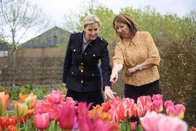 Bilder des Jahres 2024, Entertainment 04 April Entertainment Themen der Woche KW16 Entertainment Bilder des Tages Sophie, Duchess of Edinburgh, visits the Yeo Valley Organic Garden at Holt Farm, Blagdon Featuring: Sophie, Duchess of Edinburgh Where: Blagdon, United Kingdom When: 17 Apr 2024 Credit: Cover Images EDITORIAL USE ONLY. NOT FOR USE BY NEWSPAPERS BASED IN THE UK. Copyright: xx coverimg53653095