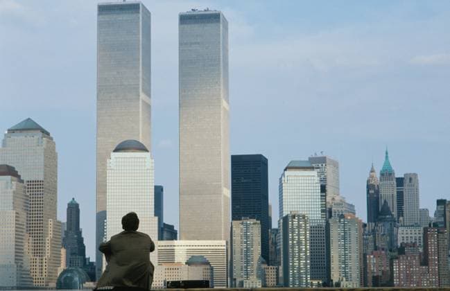 Archivbilder der Woche KW16 New York, New York, USA: The World Trade Center seen from New Jersey. New York USA - ZUMAente 19990615_mda_t229_106 Copyright: xRandyxTaylorx