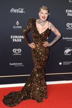 Melanie Mueller bei der Verleihung vom Radio Regenbogen Award im Europapark am 19.04.2024 in Rust Radio Regenbogen Award 2024 im Europapark in Rust