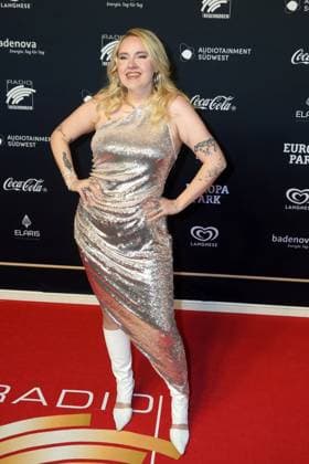 Asdis bei der Verleihung vom Radio Regenbogen Award im Europapark am 19.04.2024 in Rust Radio Regenbogen Award 2024 im Europapark in Rust