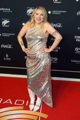 Asdis bei der Verleihung vom Radio Regenbogen Award im Europapark am 19.04.2024 in Rust Radio Regenbogen Award 2024 im Europapark in Rust