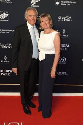 Juergen Mack und Mauritia Mack bei der Verleihung vom Radio Regenbogen Award im Europapark am 19.04.2024 in Rust Radio Regenbogen Award 2024 im Europapark in Rust