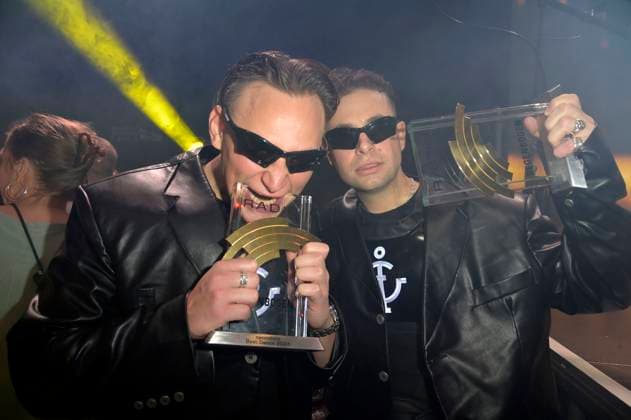 Twocolors bei der Verleihung des 24. Radio Regenbogen Award 2024 in der Europa-Park Arena. Rust, 19.04.2024