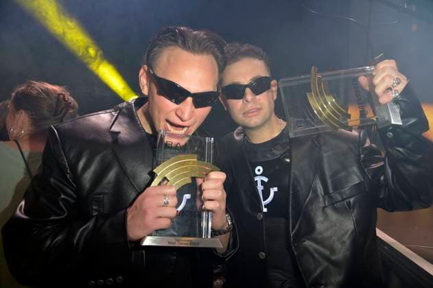 Twocolors bei der Verleihung des 24. Radio Regenbogen Award 2024 in der Europa-Park Arena. Rust, 19.04.2024