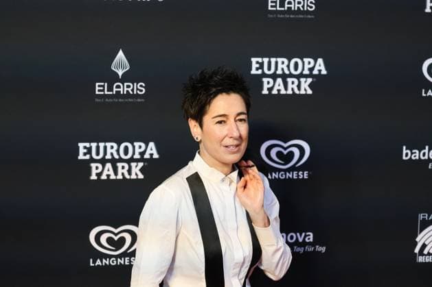 Rust, Deutschland 19. April 2024: Verleihung des Radio Regenbogen Award - 2024 Im Bild: Dunja Hayali Europa Park Baden Württemberg Copyright: xFotostandx xHettichx