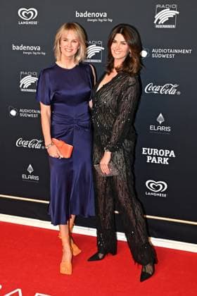 RADIO REGENBOGEN AWARD 2024. Monica Meier-Ivancan und Katja Mack anläßlich der Verleihung des Medienpreises aus Baden-Württemberg Radio Regenbogen Award am 19.04.2024 im Europapark Rust. 20240419MWI127959