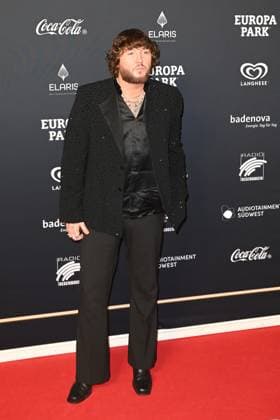 RADIO REGENBOGEN AWARD 2024. James Arthur anläßlich der Verleihung des Medienpreises aus Baden-Württemberg Radio Regenbogen Award am 19.04.2024 im Europapark Rust. 20240419MWI127001