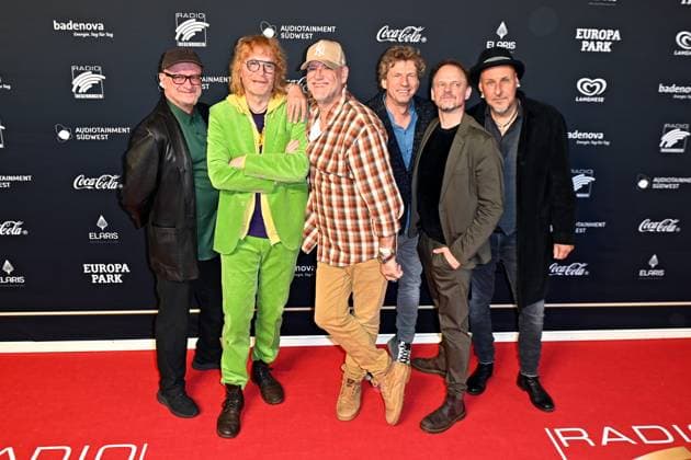 RADIO REGENBOGEN AWARD 2024. Fury in the Slaughterhouse anläßlich der Verleihung des Medienpreises aus Baden-Württemberg Radio Regenbogen Award am 19.04.2024 im Europapark Rust. 20240419MWI127092