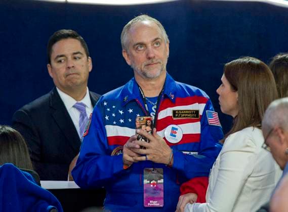 Richard Garriott, famed video game developer, attends the Hillary Clinton Election Night Event at the Jacob K. Javits Convention Center in New York, New York on Tuesday, November 8, 2016. Photo Credit: Ron Sachs CNP AdMedia EDITORIAL USE ONLY  Copyright: xx x admphotostwo302888