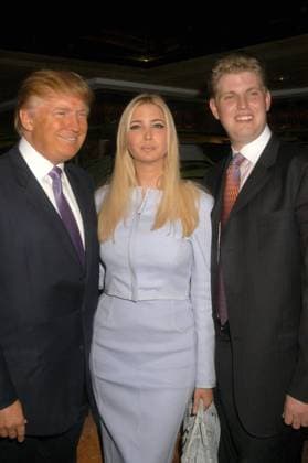 LAUNCH OF TRUMP MAGAZINE DONALD TRUMP AND IVANKA TRUMP AND ERIC TRUMP CELEBRATING THE LAUNCH OF TRUMP MAGAZINE HELD AT TRUMP TOWER. NEW YORK CITY. 20 SEPTEMBER 2006. PICTURES JOY E. SCHELLER DONALD TRUMP AND IVANKA TRUMP AND ERIC TRUMP,  Copyright: xJoyxSchellerx xAvalonx 0547059459