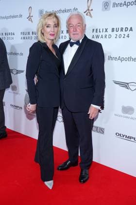 Wolfgang Kubicki und seine Ehefrau Annette Marberth-Kubicki beim Felix Burda Award am 21.04.2024 in Berlin Felix Burda Award 2024 in Berlin