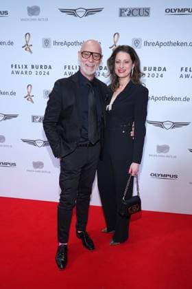 Entertainment Bilder des Tages Simon Licht und Tina Rottensteiner beim Felix Burda Award am 21.04.2024 in Berlin Felix Burda Award 2024 in Berlin