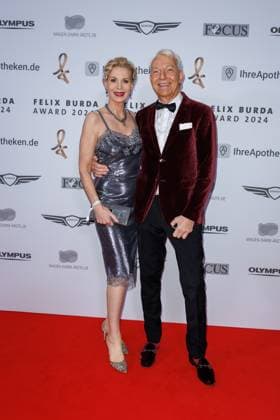 Gala - Felix Burda Award Grit Weiss und Jo Groebel bei der Felix Burda Award Gala im Hotel Adlon Kempinskil am 21.04.2024 in Berlin. Copyright: xEventpressxKochanx