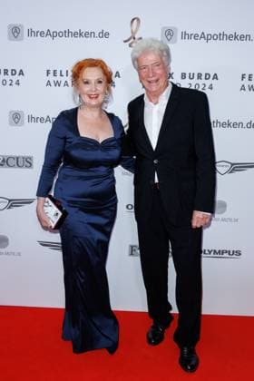 Gala - Felix Burda Award Verena Wengler und Jürgen Prochnow bei der Felix Burda Award Gala im Hotel Adlon Kempinskil am 21.04.2024 in Berlin. Copyright: xEventpressxKochanx