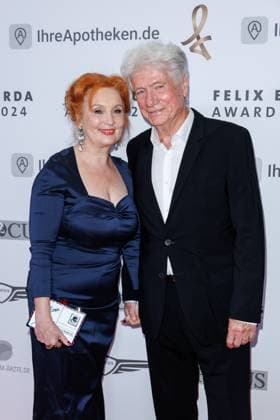 Gala - Felix Burda Award Verena Wengler und Jürgen Prochnow bei der Felix Burda Award Gala im Hotel Adlon Kempinskil am 21.04.2024 in Berlin. Copyright: xEventpressxKochanx