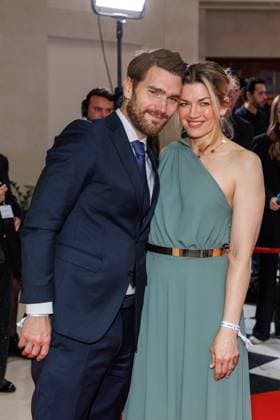 Gala - Felix Burda Award Benjamin Baarz und Nina Bott bei der Felix Burda Award Gala im Hotel Adlon Kempinskil am 21.04.2024 in Berlin. Copyright: xEventpressxKochanx
