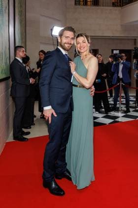 Gala - Felix Burda Award Benjamin Baarz und Nina Bott bei der Felix Burda Award Gala im Hotel Adlon Kempinskil am 21.04.2024 in Berlin. Copyright: xEventpressxKochanx