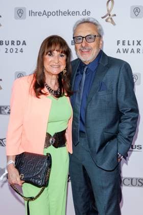 Gala - Felix Burda Award Christine Stumph und Wolfgang Stumph bei der Felix Burda Award Gala im Hotel Adlon Kempinskil am 21.04.2024 in Berlin. Copyright: xEventpressxKochanx