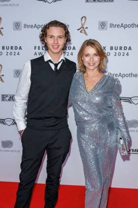 Gala - Felix Burda Award Jahvis Rahmoune und Tina Ruland bei der Felix Burda Award Gala im Hotel Adlon Kempinskil am 21.04.2024 in Berlin. Copyright: xEventpressxKochanx