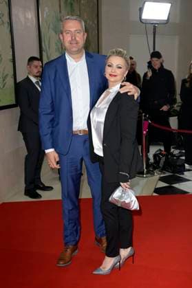 Sascha Schlichte und Alida Kurras bei der 19. Verleihung des Felix Burda Award 2024 im Hotel Adlon Kempinski. Berlin, 21.04.2024