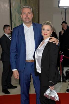 Sascha Schlichte und Alida Kurras bei der 19. Verleihung des Felix Burda Award 2024 im Hotel Adlon Kempinski. Berlin, 21.04.2024