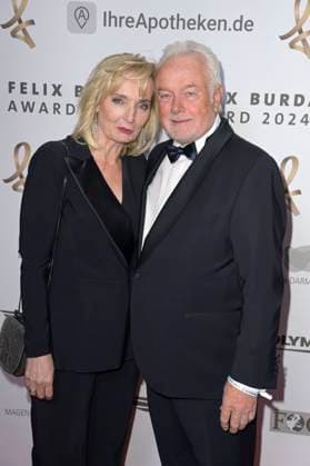 Wolfgang Kubicki mit Ehefrau Annette Marberth-Kubicki bei der 19. Verleihung des Felix Burda Award 2024 im Hotel Adlon Kempinski. Berlin, 21.04.2024
