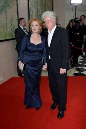 Jürgen Prochnow mit Ehefrau Verena Wengler bei der 19. Verleihung des Felix Burda Award 2024 im Hotel Adlon Kempinski. Berlin, 21.04.2024