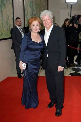 Jürgen Prochnow mit Ehefrau Verena Wengler bei der 19. Verleihung des Felix Burda Award 2024 im Hotel Adlon Kempinski. Berlin, 21.04.2024