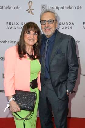 Wolfgang Stumph mit Ehefrau Christine Stumph bei der 19. Verleihung des Felix Burda Award 2024 im Hotel Adlon Kempinski. Berlin, 21.04.2024